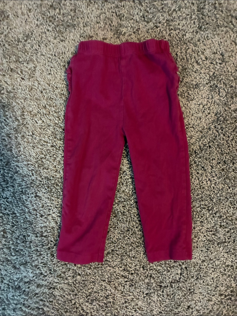 The Children’s Place Magenta Kids Leggings Size 12-18 Month EUC